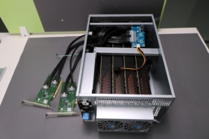บอร์ดขยายภายในคอมพิวเตอร์ PEX88096 4-GPU PCIe 4.0 สำหรับเซิร์ฟเวอร์ GPU ประหยัดพลังงาน - Product Image 6
