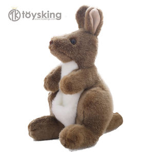 Stuffed animal keychain <strong>toy</strong> plush <strong>mini</strong> <strong>kangaroo</strong> soft <strong>toy</strong> with private logo label support oem - Product Image 1