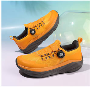 Unisex Wide-Last Rotating Buckle Outdoor Hiking Autumn-Winter Easy On/Off Thick-Soled <b>Shock</b>-<b>Absorbing</b> Non-Slip Shoes - Product Image 3