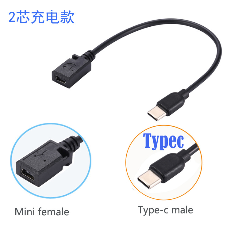 MINI Female to TYPEC Male