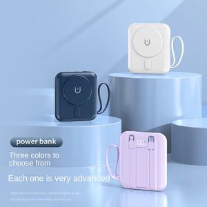 Nuevo Producto de Tendencia, Cargador Inalámbrico Magnético de Carga Rápida PD22.5W de 10000mAh, Soporte para Teléfono, Banco de Energía Portátil con Cable Integrado - Product Image 1