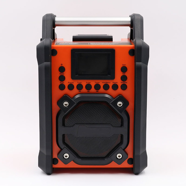 Portable Heavy Duty Jobsite AM/FM/DAB+ BLUETOOTH Radio Receiver Worksie Radio Speaker