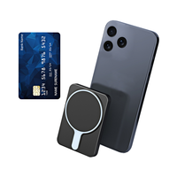 Paquete de batería de metal y aluminio Magsaferred para iPhone PD 20W de carga rápida PowerBank inalámbrico magnético cargador móvil Delgado 5000mAh