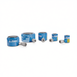 Cilindros Hidráulicos de Acción Simple, Línea Compacta, Cuerpo Azul con Accesorios Metálicos para Uso Industrial - Product Image 2