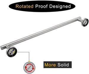 Porte-serviettes mural en acier inoxydable 304, Style hôtel brossé, accessoires <span class=keywords><strong>de</strong></span> <span class=keywords><strong>salle</strong></span> <span class=keywords><strong>de</strong></span> <span class=keywords><strong>bain</strong></span>, <span class=keywords><strong>barre</strong></span> porte-serviettes simple, offre spéciale - Product Image 5