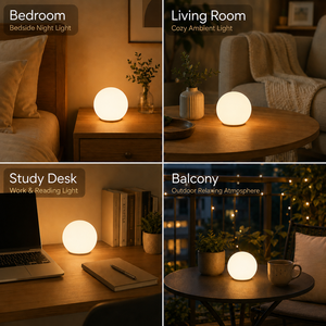 COOLQING Sfera Luminosa RGB a Colori Variabili con Illuminazione a LED per Giardino, Piscina, Feste, Matrimoni - Spedizione Veloce dagli USA - Product Image 4