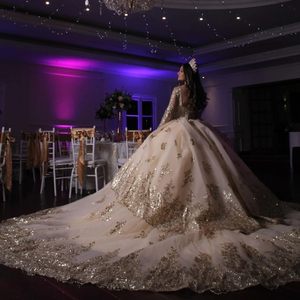Buy In Bulk Gold Sequin Dress Plus Size Elegant Sequin Design | Alibaba.com