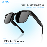 Meilleures lunettes intelligentes AI avec enregistrement HD 1080P, activation vocale, commodité mains libres, caméra d'enregistrement vidéo, lunettes AI pour hommes