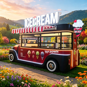 Uniquely Designed Food Carts Customizable Color Size Luxury Fashionable Style for Street Food Cart Businesses - Product Image 4