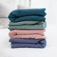 Prix compétitif du fabricant, couvertures en mousseline à 6 couches, 120 cm, 100% coton biologique, couverture en mousseline pour bébé dans une boîte