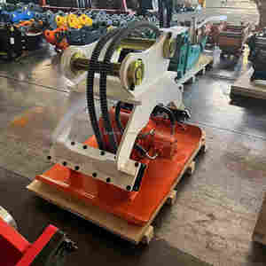 Tần số cao rung tấm cho bánh xích máy xúc backhoe loader roadbed nền tảng dốc nén công cụ - Product Image 5