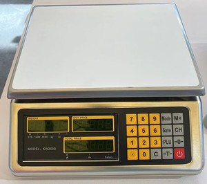 Balance alimentaire numérique étanche en acier inoxydable WP-P, capacité 3 kg, indice IP68 - Product Image 3