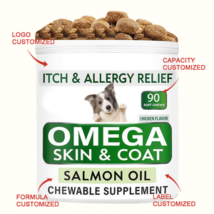 Offre Spéciale : Complément Avancé Oméga 3 pour Chiens – Peau et Pelage Sains avec EPA et DHA pour Apaiser les Démangeaisons et la Peau Sèche, et Favoriser une Fourrure Brillante - Product Image 2