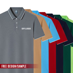 Camisetas Casuales Lisas de Alta Calidad al por Mayor, Camiseta Polo Bordada, Ropa de Golf, Camiseta Polo Simple con Logotipo Personalizado para Hombre - Product Image 6