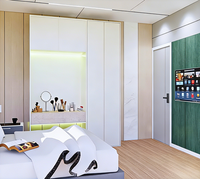 Vente flash : Cabane modulaire de luxe Apple avec salle de bain complète pour les centres de glamping et les séjours de vacances