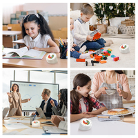 Minuteur visuel éducatif pour enfants pour l'apprentissage en classe, horloge de compte à rebours magnétique arc-en-ciel rotative pour les devoirs et l'aide aux études
