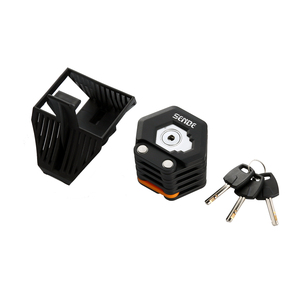 Antivol de chaîne de vélo pliable de qualité professionnelle avec acier trempé de 5 mm et clip de transport intégré - Product Image 1