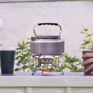 เตาแก๊สพกพาขนาดเล็กสำหรับตั้งแคมป์และเดินป่า น้ำหนักเบา กันลม พร้อมบรรจุภัณฑ์พลาสติก - Product Image 2