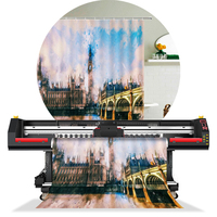 Impresora UV de Formato Grande MTuTech de 1.9m 3.2m, Impresora UV de Rollo a Rollo para Cuero, Papel Tapiz, Lienzo, Máquina Impresora Digital