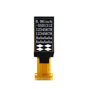 โมดูล IC I2C ขาวดำขนาด0.96นิ้ว64 × 128 SSD1312แผงวงจรสำหรับอุปกรณ์ควบคุมสมาร์ทมิเตอร์ - Product Image 1