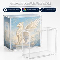 Estuche Protector Acrílico Resistente a la Intemperie, Estuche de Exhibición de Alta Calidad para Exhibición de Medallas