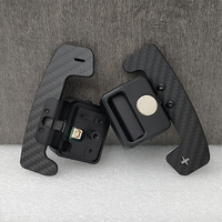 Accessoires de voiture pour BMW Série G G20 G21 G22 G23 G26 G80 G81 G82, palettes de changement de vitesse magnétiques en fibre de carbone améliorées