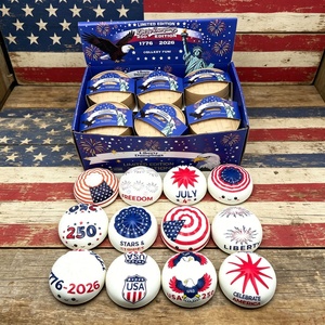 Patriotic Mystery Dumpling Squishy <b>Toy</b> Limited Edition Stress Relief Fidget Blind Box Collectible Gift for Kids Teens <b>Desk</b> Decor - Product Image 4