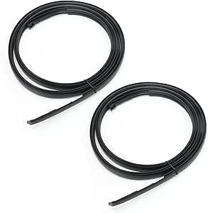 1 Par de Molduras de Goteo para Techo, Lado Izquierdo y Derecho, para Toyota <span class=keywords><strong>Prius</strong></span> C 2012-2019 OE # 75552-52190 75551-52210 - Product Image 3