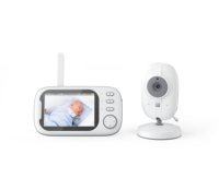 Nouveau Moniteur Bébé VB603 Pro 720p avec Caméra Sans Fil 3,5 Pouces 2,4G, Interphone Bidirectionnel, Détection de Pleurs et de Température