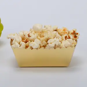 Scatola di imballaggio per popcorn di pollo in cartone da asporto all'ingrosso della fabbrica