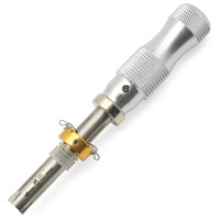 Outil de crochetage tubulaire de qualité supérieure 7 mm 78 mm, ensemble de 3 pièces pour serrures de portes de voiture et coffres-forts, usage professionnel pour serruriers