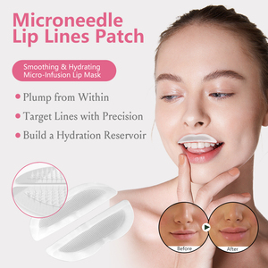 Série de micro-aiguilles faciales en stock usine, comprenant des masques pour les yeux à micro-aiguilles, des patchs anti-acné, des patchs pour le front et des masques pour les lèvres - Product Image 4