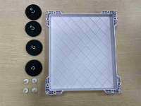 Kit de montage plat magnétique 2 en 1 Starlink Mini pour voitures Boîtier PC haute résistance résistant aux chocs Protection contre la poussière Installation facile