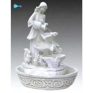 Vasi per Fiori in Pietra Artificiale Stile Europeo in Marmo Bianco Naturale Durevole Ornamenti da <span class=keywords><strong>Giardino</strong></span> Vendita all'Ingrosso - Product Image 3