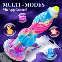 AMOR. Vibrador de Dildo con Movimiento de Empuje, Juguetes Sexuales 4 en 1, Dildos Enormes y Gruesos, Juguetes Anales, Dildo Gigante.