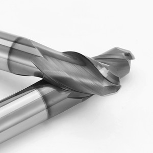 Fresa de extremo esférico de acero de carburo sólido serie G modelo <span class=keywords><strong>GBN</strong></span> para máquina CNC - Product Image 2