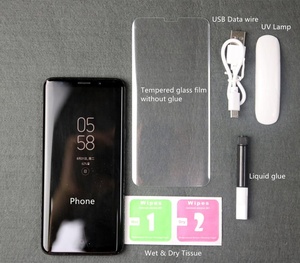 Vidrio templado con pegamento completo curvo 3D para MOTO Edge 40 50 Pro Protector de pantalla para Infinix <span class=keywords><strong>Phanton</strong></span> X2 Note 40 Pro Plus 5G UV Glass - Product Image 3