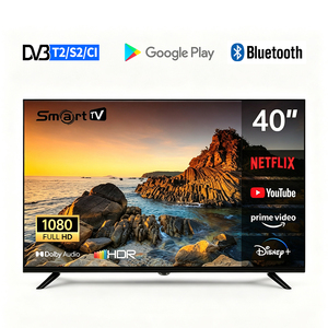 Téléviseur intelligent Android 15 LED <span class=keywords><strong>4K</strong></span>, écran plat HD FHD UHD de 32 à 100 <span class=keywords><strong>pouces</strong></span>, noir, vente mondiale en promotion, OEM/ODM pour hôtels et usage domestique - Product Image 1