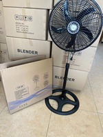 Ventilateur de sol électrique le plus vendu avec puissance éolienne forte, mécanisme en plastique durable, compatible AC, adapté à un usage domestique