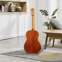 Guitare classique artisanale de style Hauser, table en épicéa massif, dos et éclisses en palissandre de Madagascar, finition française, guitare de concert