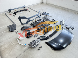 Kit di Conversione Carrozzeria Auto, Paraurti Anteriori e Posteriori, Fari per <span class=keywords><strong>VW</strong></span> <span class=keywords><strong>Multivan</strong></span> da <span class=keywords><strong>T5</strong></span> a T6.1 R - Product Image 2