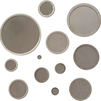 Filter Jaring Baja Tahan Karat 316, Cakram Bundar, Pelat Tepi Filter, Berbagai Ukuran 1/2 3/4