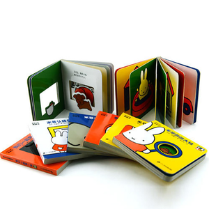 Impresión a Todo Color, Libro Infantil de Cartón con Piezas Móviles, Levanta la Solapa, Libro de Cuentos <span class=keywords><strong>para</strong></span> Colorear, Impresión de Libros Infantiles con Clip Art - Product Image 4