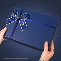 Boîte-cadeau en papier pliable de chaussure noire personnalisée avec fermeture d'emballage en carton de logo écologique impression offset conception écologique