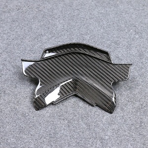 ฝาครอบที่นั่งตรงกลางคาร์บอนไฟเบอร์แห้ง100% 3K สำหรับ Kawasaki ZX-10R 2021 + แผงที่นั่งตรงกลางของรถจักรยานยนต์ - Product Image 4