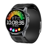 Montre connectée de santé S200 avec ECG, EDA, oxymètre de pouls, suivi du sommeil et pompe à air – Montre intelligente pour la santé