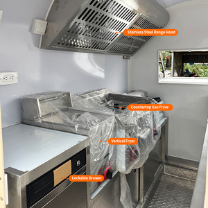 Melodía árabe cocina <span class=keywords><strong>Shawarma</strong></span> venta maquinas expendedoras de papas fritas de comida rápida comida remolque por quiosco de comida con ruedas - Product Image 3