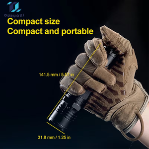 Lampe torche tactique rechargeable USB-C de 4000 lumens, prête pour le <span class=keywords><strong>stroboscope</strong></span>, avec organisateur LumenTac - Product Image 5