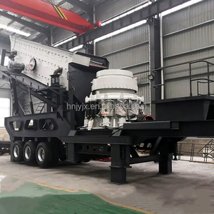 Niedriger Preis Harts tein Granit Quarz Basalt Mangan Kies Beton Zerkleinerung anlage <span class=keywords><strong>Mobile</strong></span> Kegel brecher Anlage Zum Verkauf - Product Image 3
