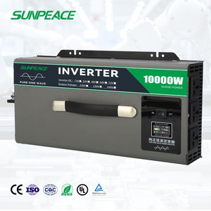 Convertisseur de voiture à énergie solaire 5000W/10000W 220V/230V/240V/24V/48V AC DC onduleur à onde sinusoïdale 10000W puissance de crête Triple sortie - Product Image 2